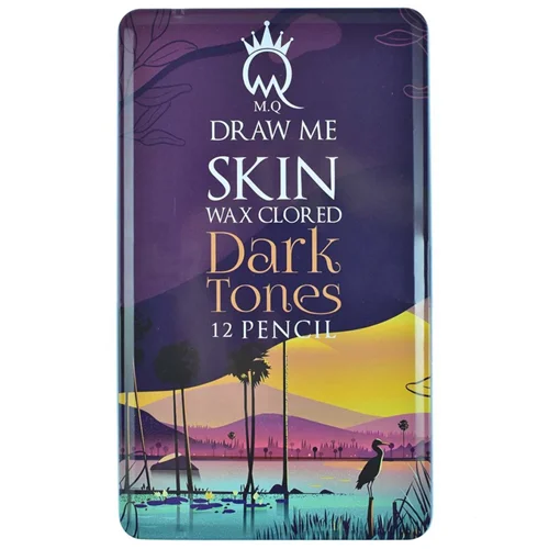 مدادرنگی طیف پوست تیره ۱۲ رنگ ام کیو MQ