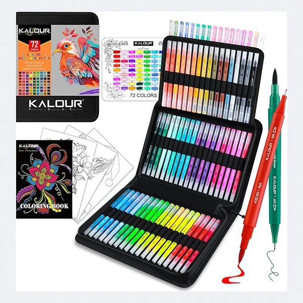 راپید براش 72 رنگ کیفدار کالور KALOUR