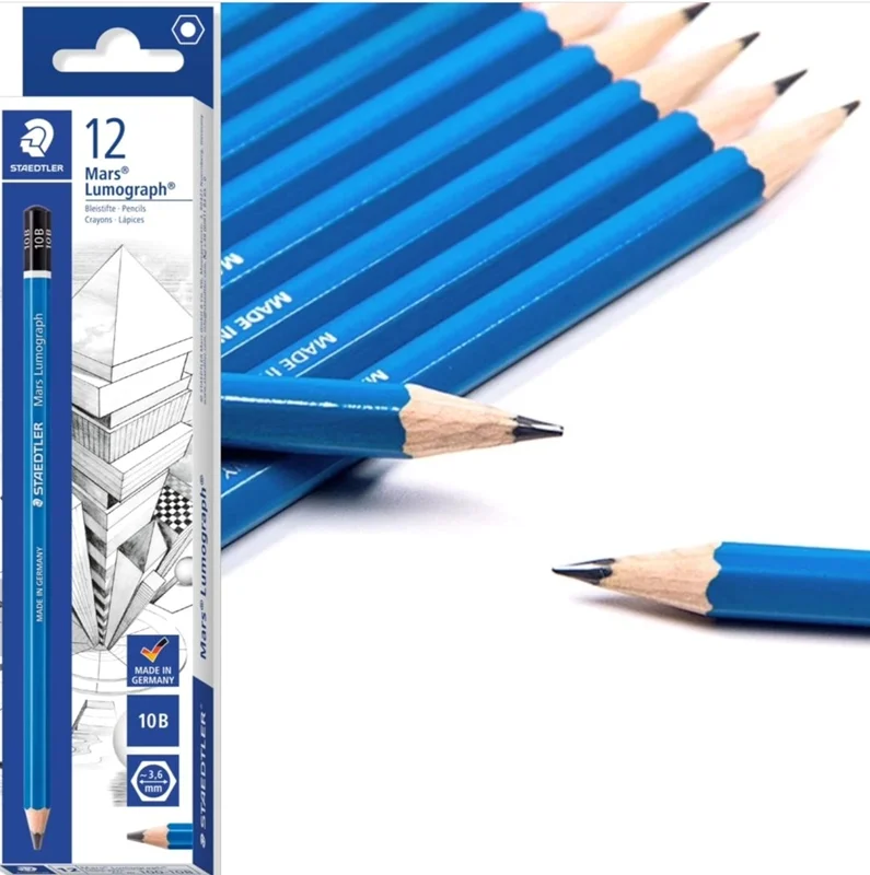 مدادطراحی 10B استدلر مارس لوموگراف آبی
