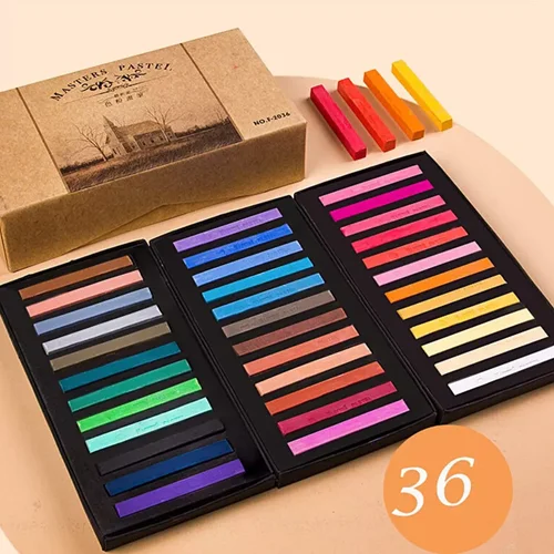 پاستل گچی ماریس 36 رنگ مسترز