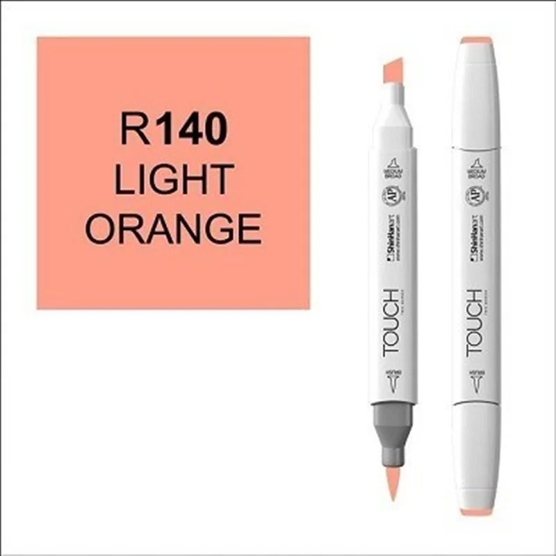 ماژیک تاچ براش کد R140 رنگ Light Orange