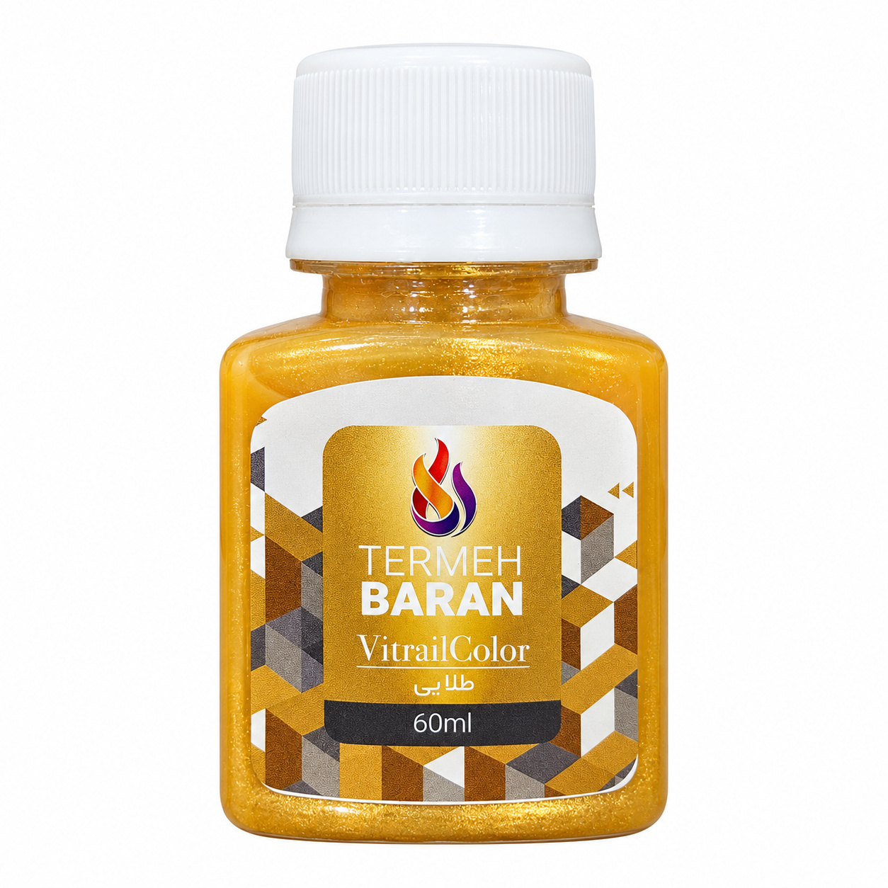 رنگ ویترای ترمه باران 60 میل رنگ طلایی