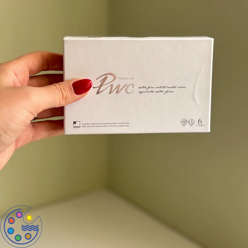 آبرنگ PWC شینهان 6 رنگ حرفه ای ست B