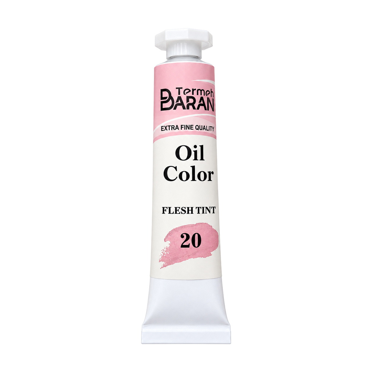 رنگ روغن ترمه باران 37 میل کد 20 رنگ پوست FLESH TINT