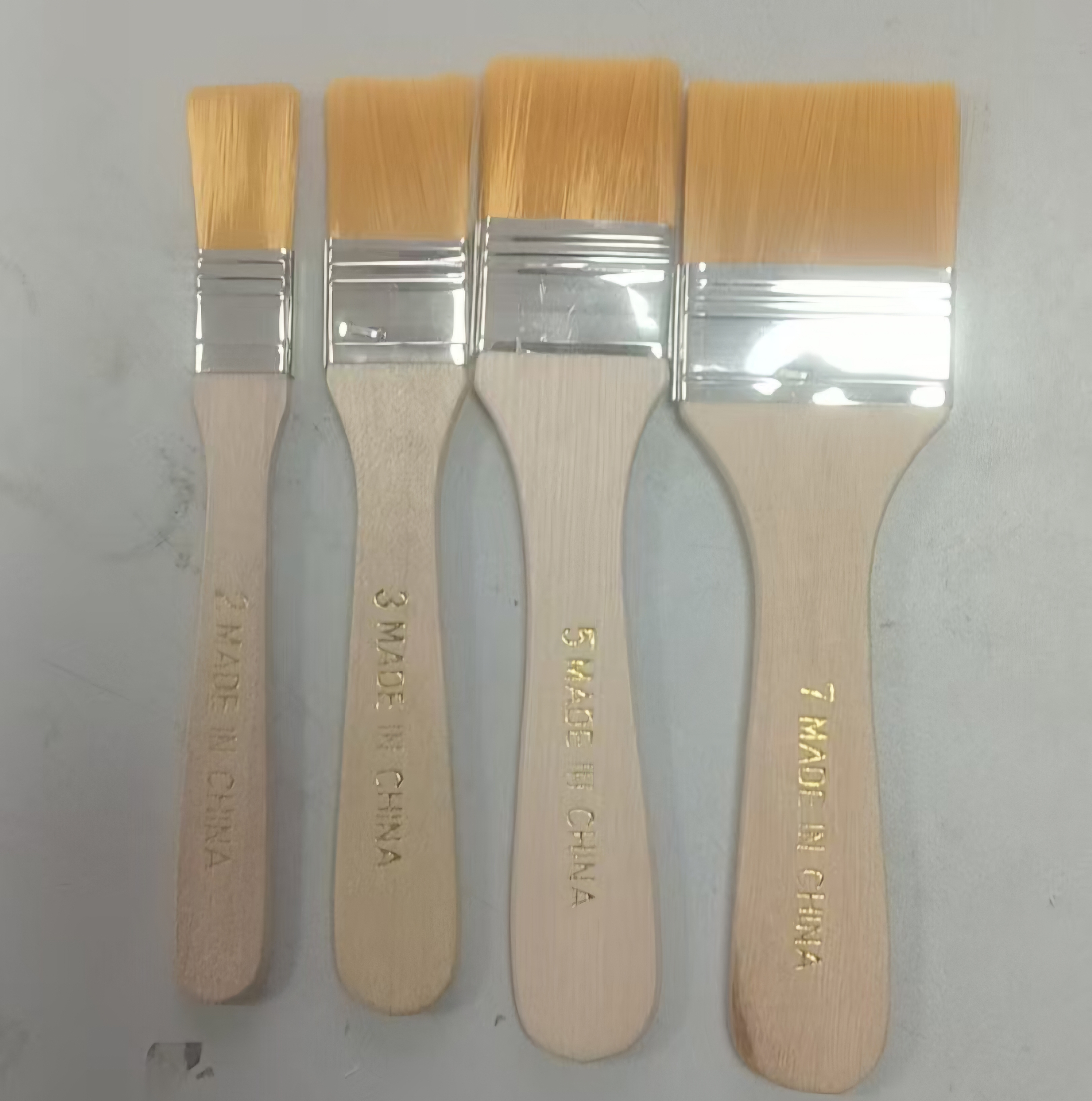 ست قلموی زمینه دسته کوتاه 4 عددی