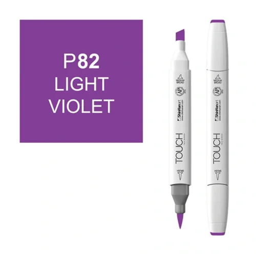 ماژیک تاچ براش کد P82 رنگ Light Violet