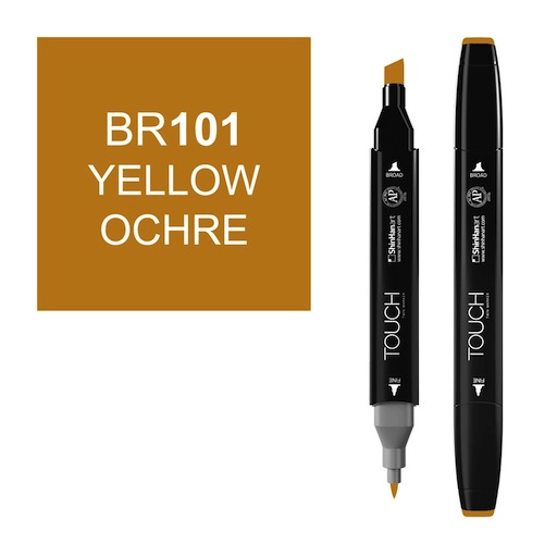 ماژیک تاچ کلاسیک کد BR101 رنگ Yellow Ochre