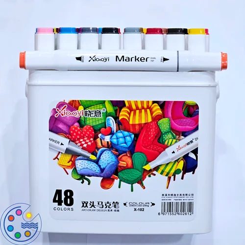 ماژیک راندو نیوتاچ ژیائویی 48 رنگ کیفیت عالی