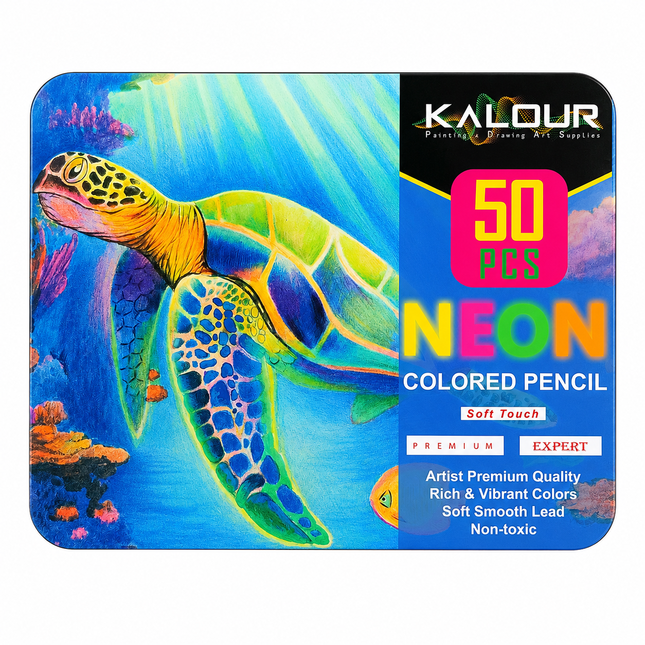 مدادرنگی نئونی 50 رنگ کالور KALOUR کالر