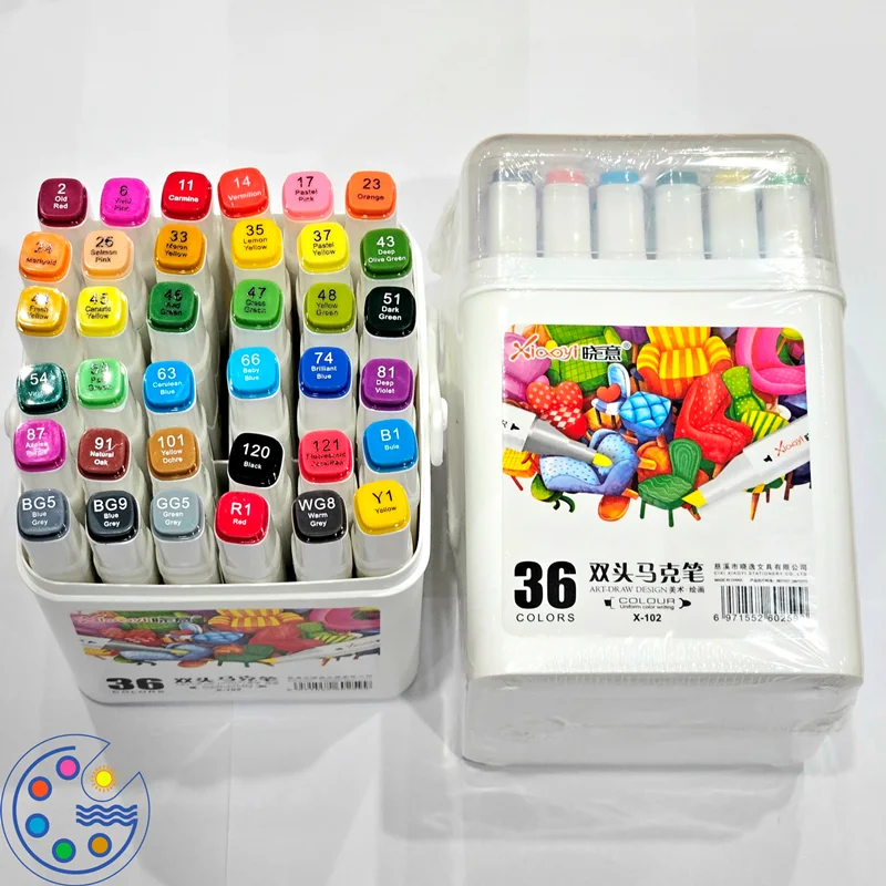 ماژیک راندو نیوتاچ ژیائویی 36 رنگ کیفیت عالی