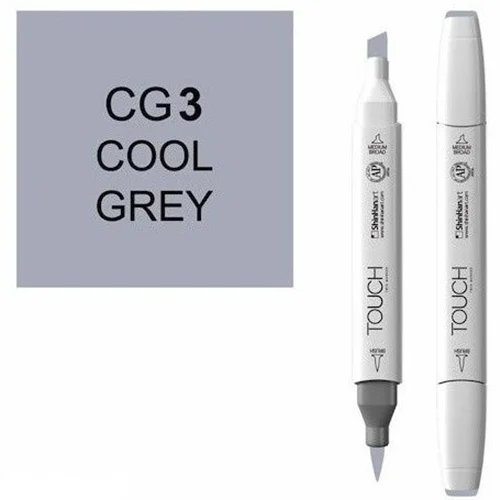 ماژیک تاچ براش کد CG3 رنگ Cool Grey
