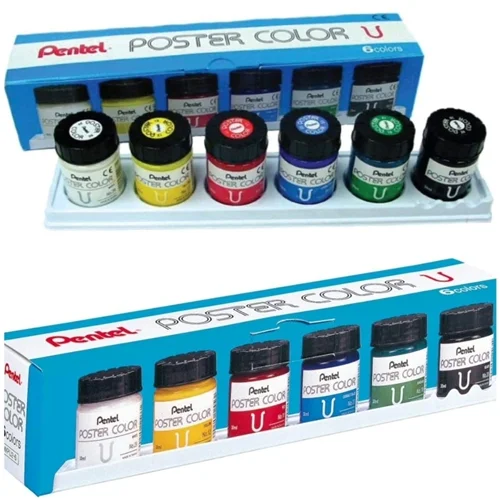 گواش پنتل 6 رنگ