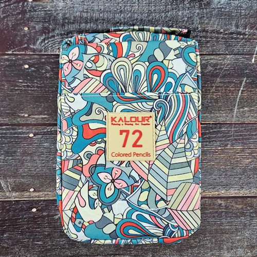 مدادرنگی 72 رنگ کیفدار کالور KALOUR کالر