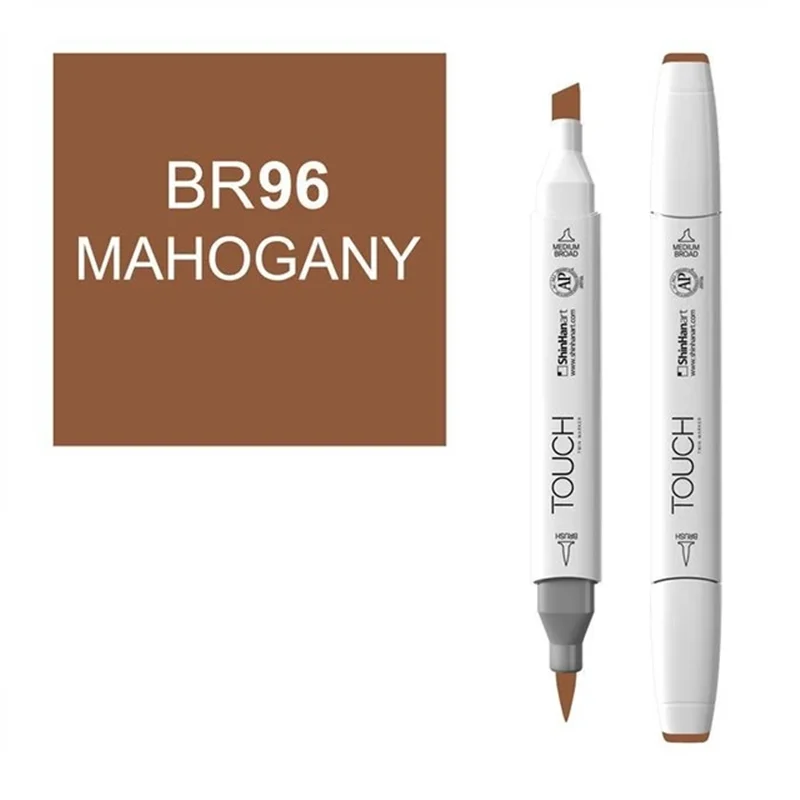 ماژیک تاچ براش کد BR96 رنگ Mahogany