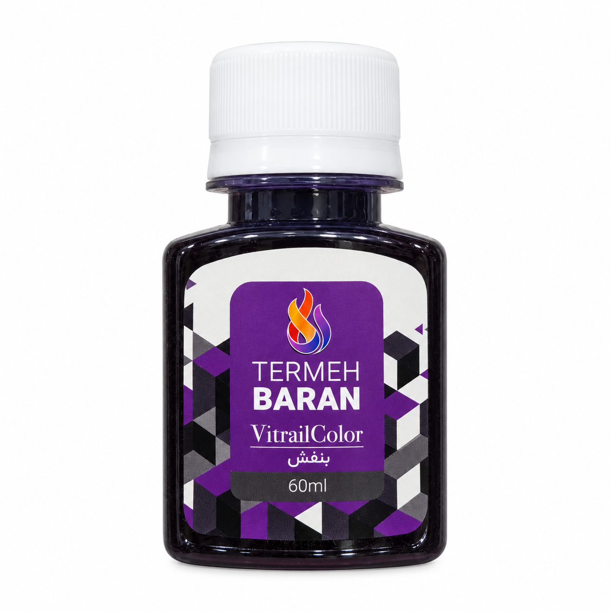 رنگ ویترای ترمه باران 60 میل رنگ بنفش