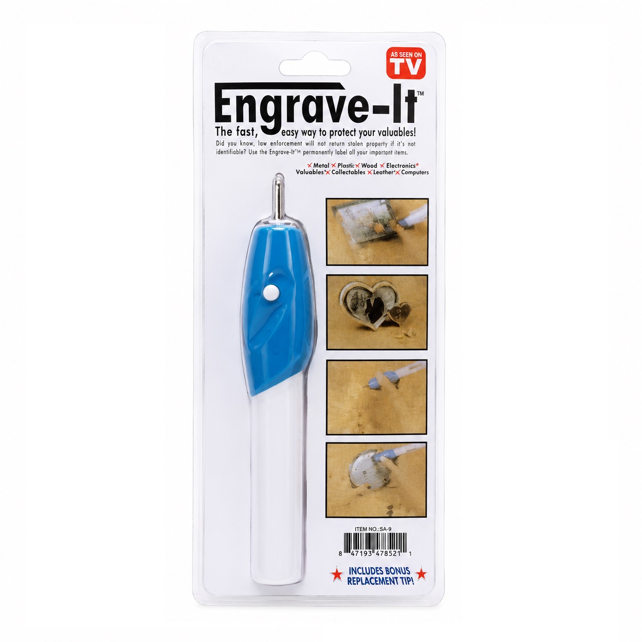 قلم حکاکی ال تی مدل ENGRAVE-LT-SA9
