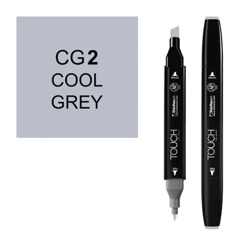 ماژیک تاچ کلاسیک کد CG2 رنگ Cool Grey