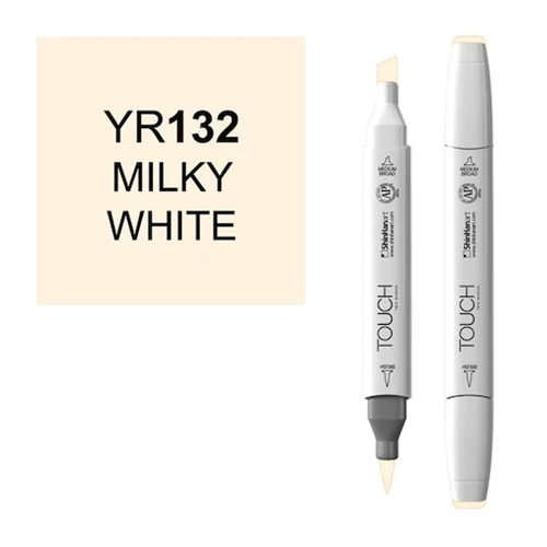 ماژیک تاچ براش کد YR132 رنگ MILKY WHITE