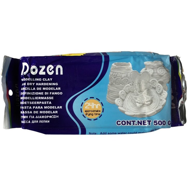 خمیر هواخشک دوزن سفید 500 گرمی